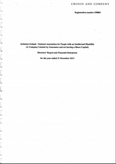 Audited Accounts 2013