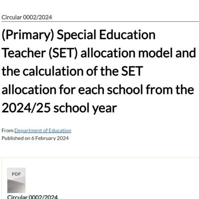 Inclusion Ireland significantly concerned about the new Special Education Teacher allocation model